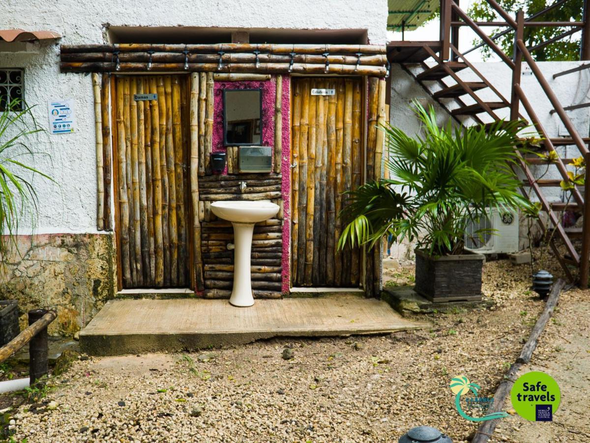 Cabanas Marias Lakefront Hotel Bacalar Luaran gambar
